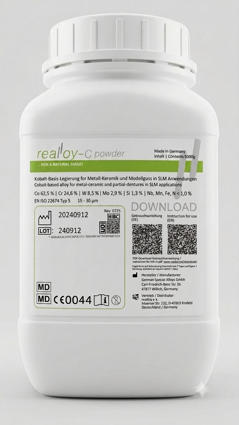 realloy C (Pulver 10-30 μm)