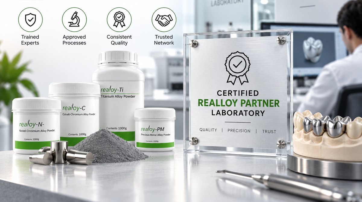Certified realloy Partner Laboratories.